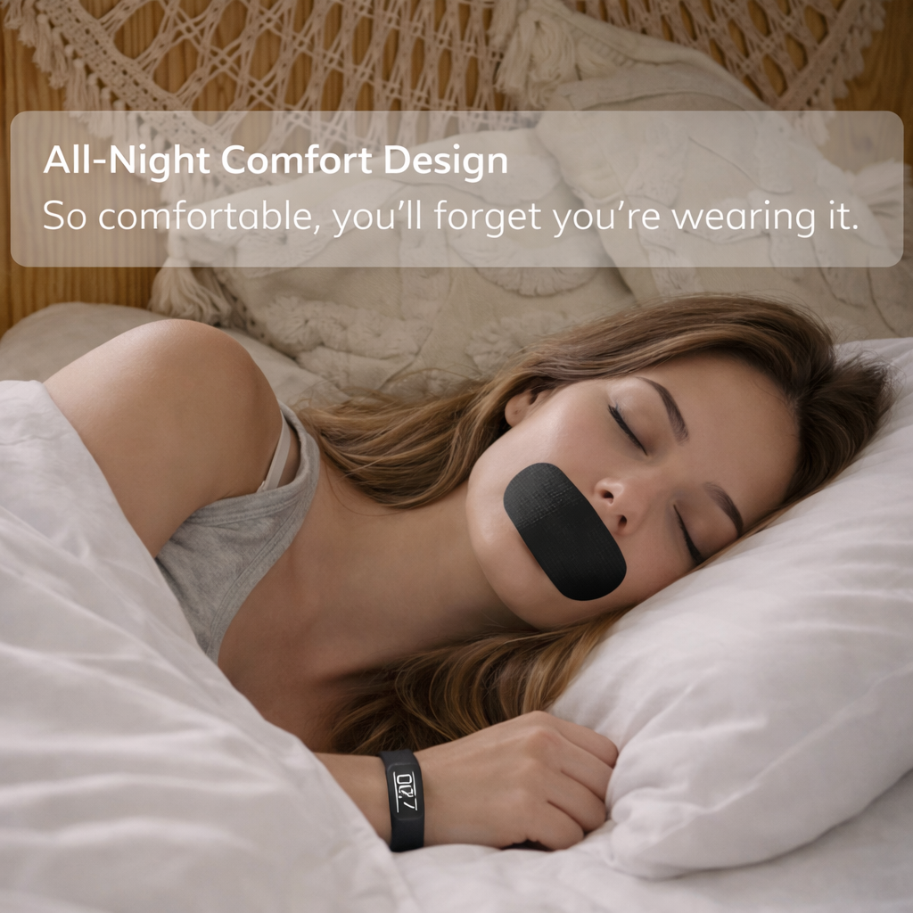 HushSense Silent Vibration Alarm Band with Running Pedometer